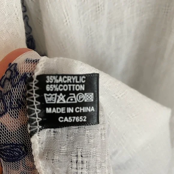 Boho Spring Summer Lightweight Kimono with Lace Trim - Picture 6 of 7